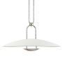 Visual Comfort Cara 28" Wide LED Pendant Polished Nickel