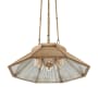 Visual Comfort Rivington 8 Light 32" Wide Chandelier Natural Brass