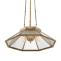 Visual Comfort Rivington 8 Light 32" Wide Chandelier Natural Brass