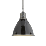 Visual Comfort Fulton 17" Wide Pendant Industrial Steel / Black