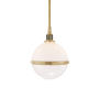 Visual Comfort McCarren 16" Wide Pendant Natural Brass