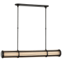 Visual Comfort Perren 49" Wide LED Linear Pendant Bronze