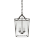 Visual Comfort Beatrice 4 Light 24" Wide Lantern Chandelier Aged Iron