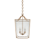 Visual Comfort Beatrice 4 Light 24" Wide Lantern Chandelier Gilded Iron