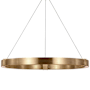 Visual Comfort Hughes 41" Wide LED Ring Chandelier Natural Brass