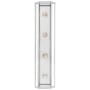 Visual Comfort Halle 4 Light 7" Wide Vanity Strip Polished Nickel