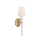 Visual Comfort Abigail 18" Tall Wall Sconce Soft Brass