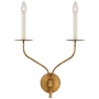 Visual Comfort Belfair 2 Light 19" Tall Wall Sconce Gilded Iron