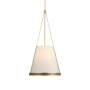 Visual Comfort Reese 6 Light 23" Wide Pendant Soft Brass