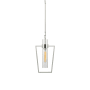 Visual Comfort Presidio 9" Wide Mini Pendant Polished Nickel