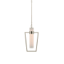 Visual Comfort Presidio 9" Wide Mini Pendant Polished Nickel