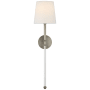 Visual Comfort Camille 29" Tall Wall Sconce Antique Nickel
