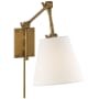 Visual Comfort Graves 17" Tall Wall Sconce Hand-Rubbed Antique Brass