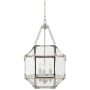 Visual Comfort Morris 13" Pendant Light by Suzanne Kasler Polished Nickel