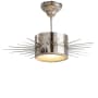 Visual Comfort Soleil 24" Semi-Flush by Suzanne Kasler Polished Nickel