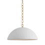 Visual Comfort Elliot 23" Wide Pendant Matte White