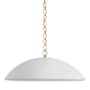 Visual Comfort Elliot 30" Wide Pendant Matte White
