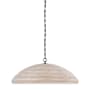 Visual Comfort Emerson 30" Wide Pendant Bronze / Ash Rattan