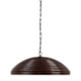 Visual Comfort Emerson 30" Wide Pendant Bronze / Espresso Rattan