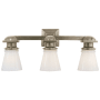 Visual Comfort New York Subway 23" Bath Light by E.F. Chapman Antique Nickel