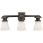 Visual Comfort New York Subway 23" Bath Light by E.F. Chapman Bronze