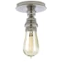 Visual Comfort Boston 5" Flush Mount by E. F. Chapman Polished Nickel