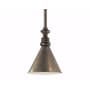 Visual Comfort Boston 7" Pendant Light by E. F. Chapman Antique Nickel