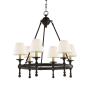 Visual Comfort Classic 6 Light 26" Wide Chandelier Bronze