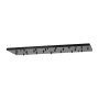 Visual Comfort Multiport 84" Wide 21 Light Multiport Pendant Canopy Nightshade Black