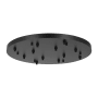 Visual Comfort Multiport 8" Wide 12 Light Multiport Pendant Canopy Nightshade Black