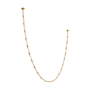 Visual Comfort Catena 23 Light LED Crystal Linear Pendant with Surface Driver - 3000K Hand Rubbed Antique Brass
