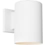 Visual Comfort Outdoor Cylinders 7" Tall Outdoor Wall Sconce with Durable StoneStrong Shade Outdoor Textured White