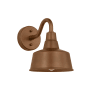 Visual Comfort Barn Light 10" Tall Outdoor Wall Sconce with Durable StoneStrong Shade Natural Copper