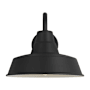 Visual Comfort Barn Light 11" Tall Outdoor Wall Sconce with Durable StoneStrong Shade Textured Black