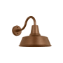 Visual Comfort Barn Light 14" Tall Outdoor Wall Sconce with Durable StoneStrong Shade Natural Copper