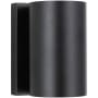 Visual Comfort Pressa 5" Tall LED Outdoor Wall Sconce Black