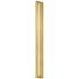 Visual Comfort Aspen 48" Tall LED Outdoor Wall Sconce Natural Brass