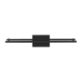 Visual Comfort Kal 3" Tall LED Wall Sconce Nightshade Black