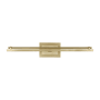 Visual Comfort Kal 3" Tall LED Wall Sconce Natural Brass