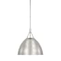 Visual Comfort Sospeso 18" Wide Pendant Polished Nickel