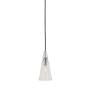 Visual Comfort Lustra 4" Wide Mini Pendant Polished Nickel