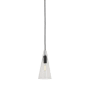 Visual Comfort Selina 5" Wide LED Mini Pendant Nightshade Black