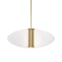 Visual Comfort Nyra 35" Wide Pendant Plated Brass