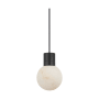 Visual Comfort Mina 5" Wide Mini Pendant Black / Black