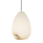 Visual Comfort Alina 5" Wide Mini Pendant Nightshade Black