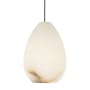 Visual Comfort Alina 5" Wide LED Mini Pendant Nightshade Black