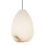 Visual Comfort Alina 5" Wide Mini Pendant Hand Rubbed Antique Brass