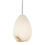 Visual Comfort Alina 5" Wide LED Mini Pendant Hand Rubbed Antique Brass
