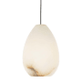 Visual Comfort Alina 5" Wide Mini Pendant Polished Nickel