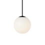 Visual Comfort Orbet 3" Wide LED Mini Pendant Nightshade Black